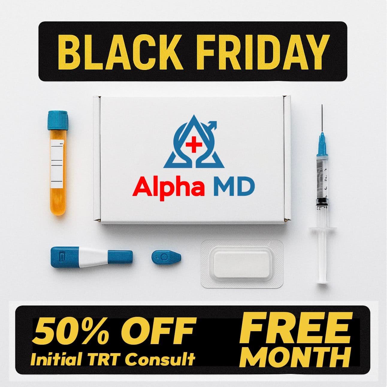 Black Friday Just Got a Testosterone Boost: Our Biggest TRT Deal of the Year