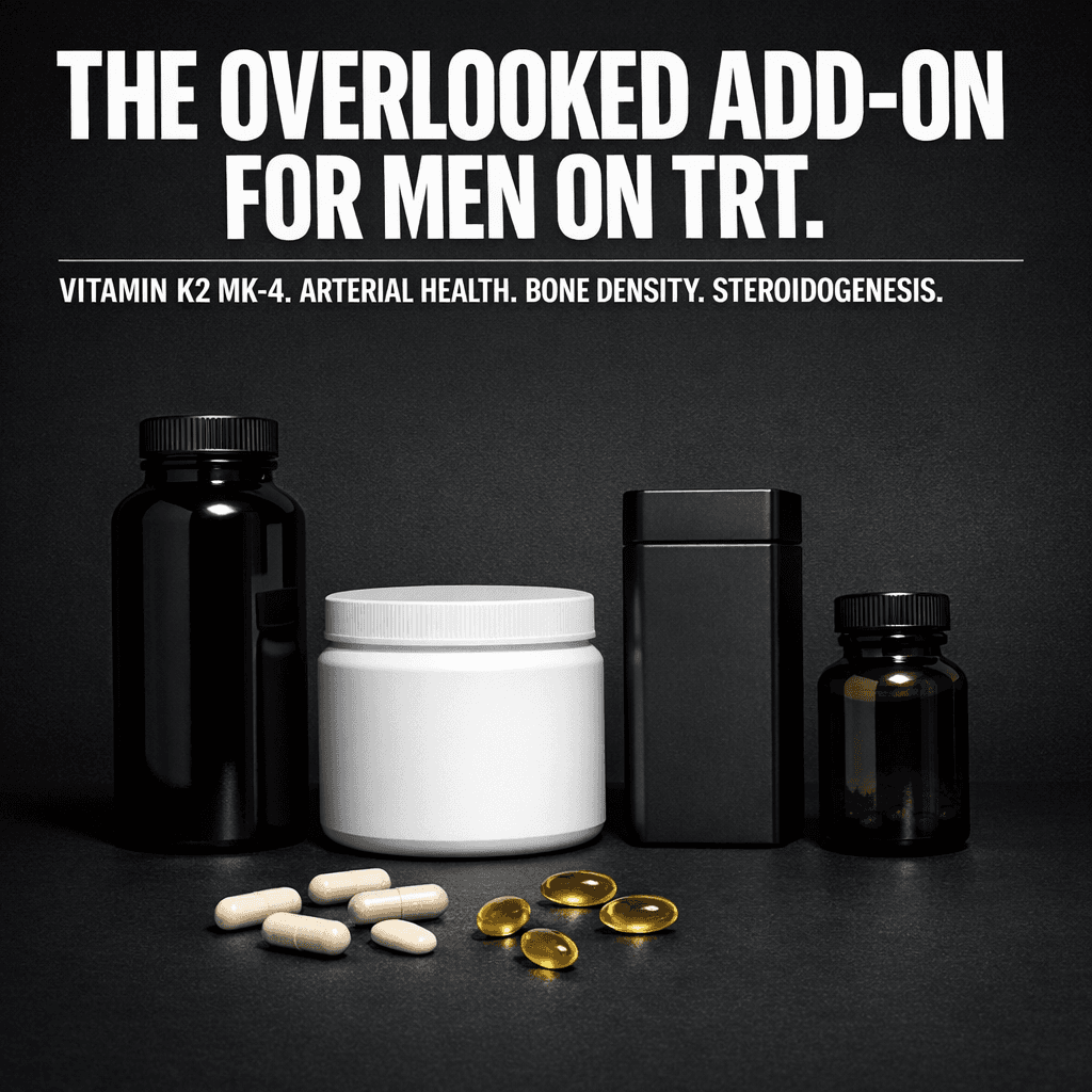 The Vitamin K2 Secret: Why MK-4 Increases Testosterone (Even on TRT)