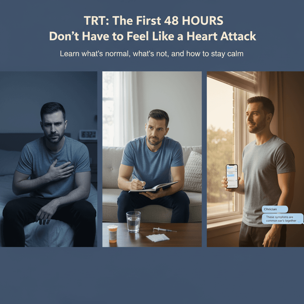 When TRT Feels Like a Heart Attack in the First 48 Hours