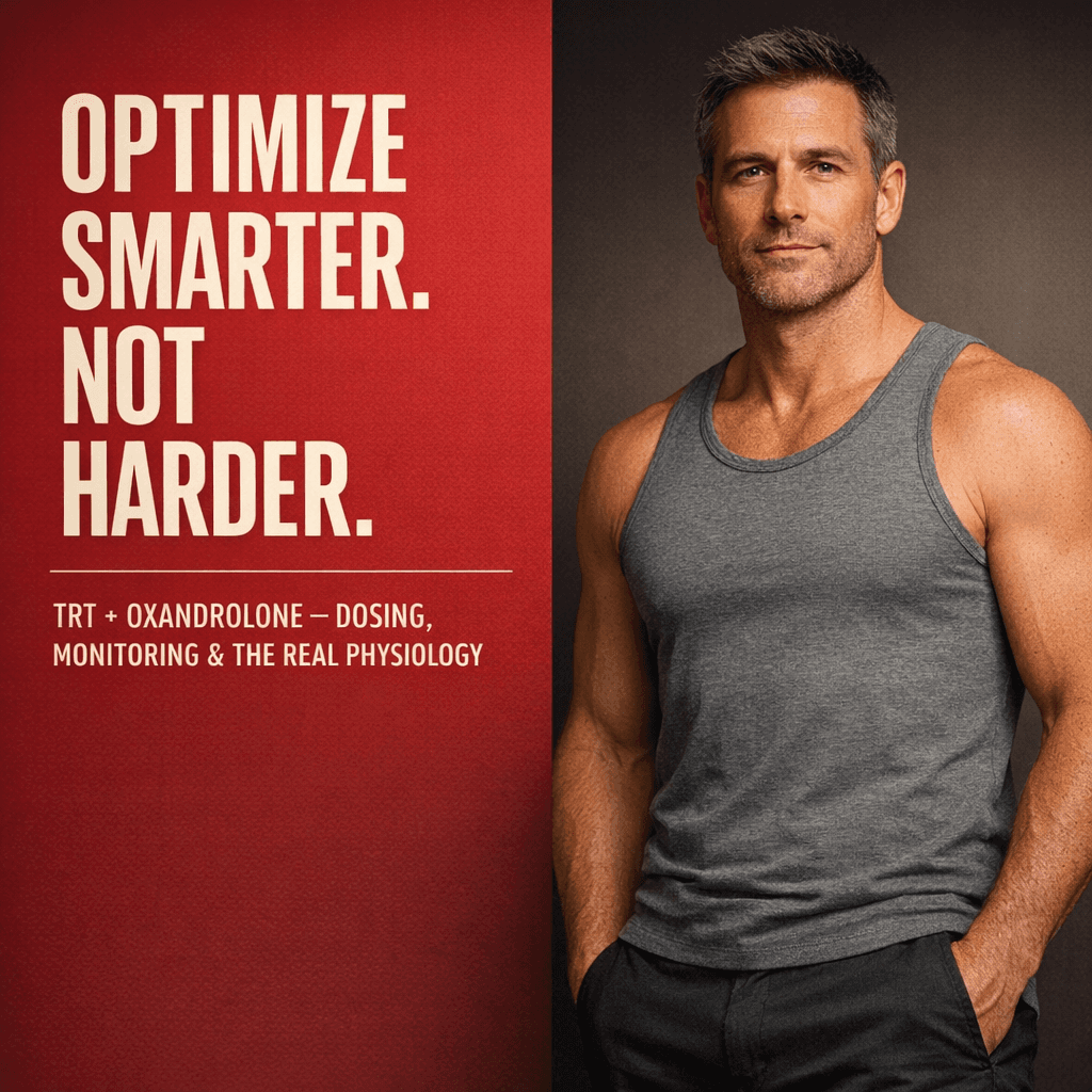 Anavar + TRT: The Clinical Dose for Lean Mass That Doesn't Trash Your Lipids