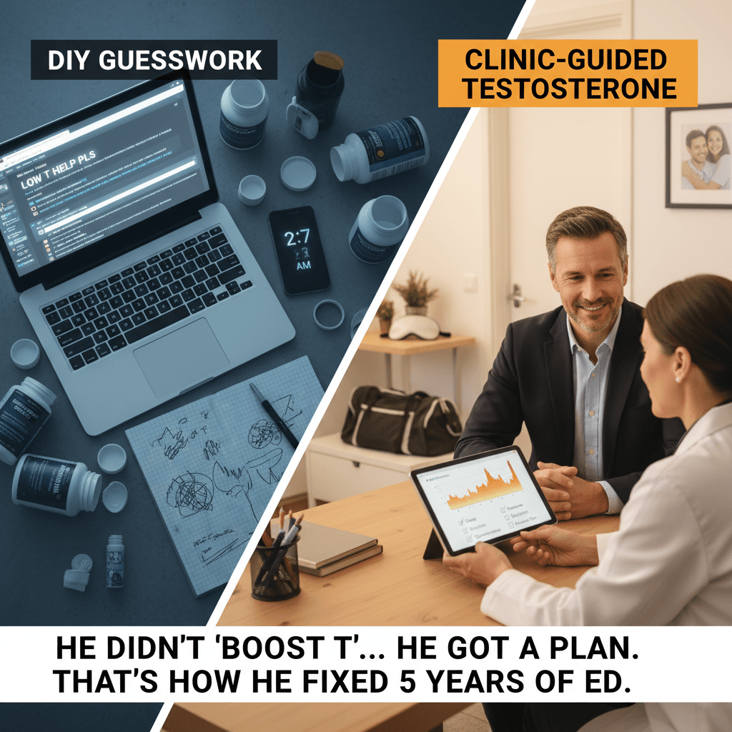 He Fixed 5 Years of ED by Changing This One Thing About His Testosterone