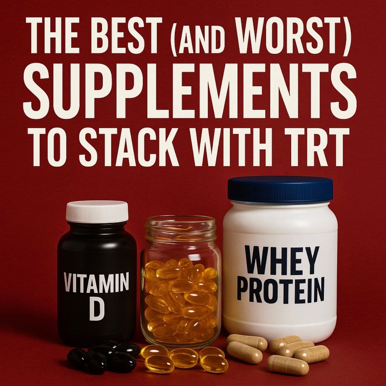 The Best (and Worst) Supplements to Stack with TRT